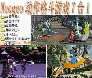 街机Neogeo街机格斗游戏7合1(含模拟器)游戏