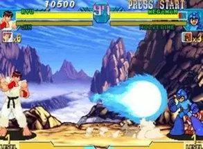 街机超级漫画英雄对街霸游戏