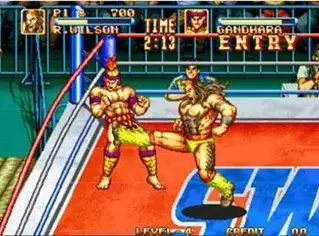 街机火线摔跤游戏