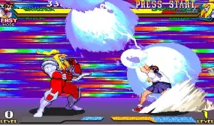 街机超级漫画英雄对街头霸王