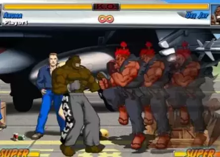 超级街头霸王龙王战士中文汉化硬盘版游戏