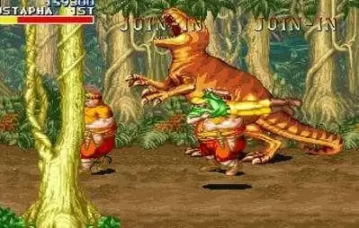 街机模拟器游戏恐龙快打双人无敌版