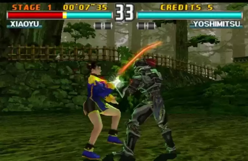 街机游戏铁拳一代