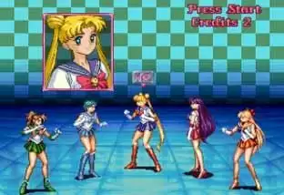 街机美少女战士之水手月亮