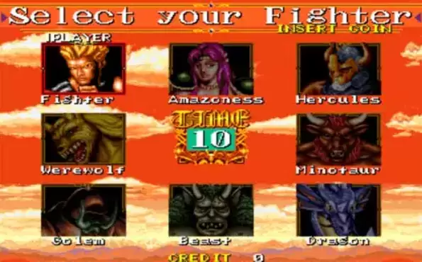 街机异种战士/异种角斗士(世界版)