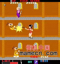 街机新功夫少女游戏