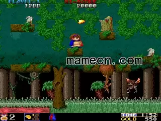 街机游戏 黑暗之森 Wardner森林 街机中国集合版