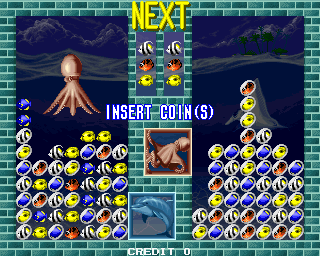 街机水族馆方块大战/海底生物战(日版)