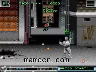 街机机械战警2代 铁甲威龙2代游戏