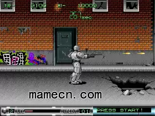 街机机械战警2代 铁甲威龙2代 日版游戏