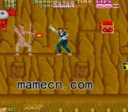 街机伊贺忍术传 五神之书 日版游戏