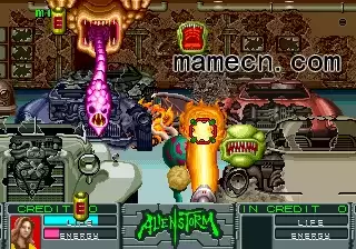 街机异型风暴游戏