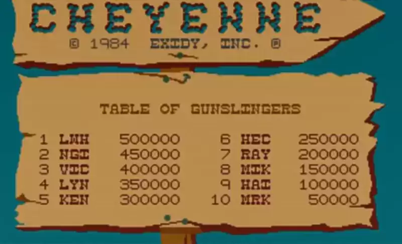 街机夏安族人的冒险