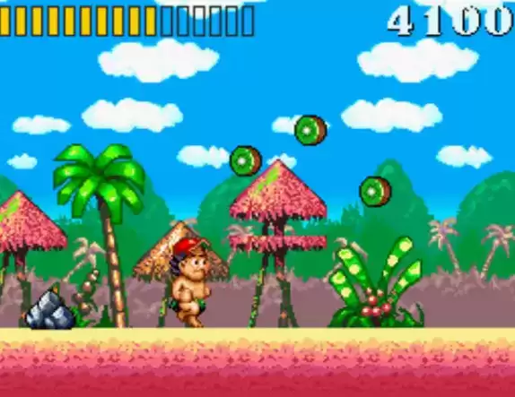 街机高桥名人的冒险岛