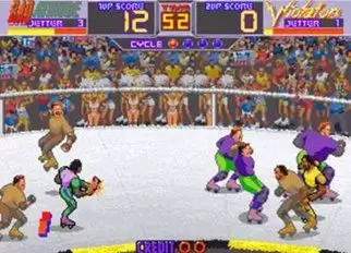 街机暴力溜冰游戏