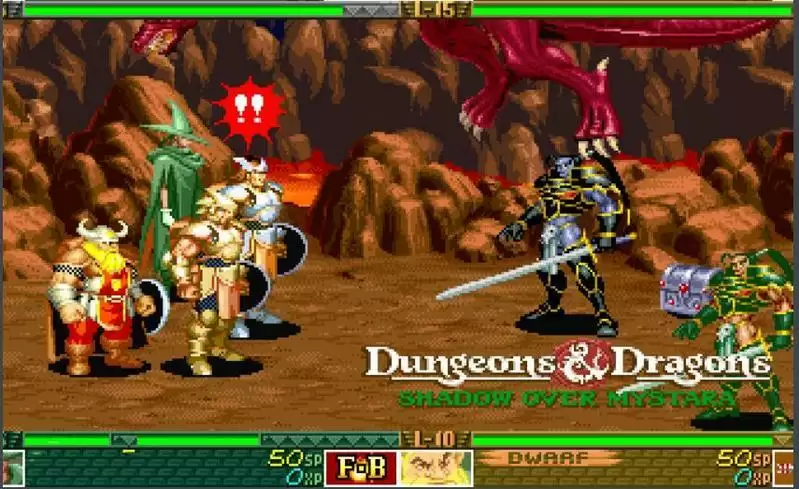 街机龙与地下城2暗黑秘影rom