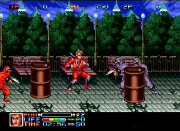 街机忍者格斗(忍者大战) rom