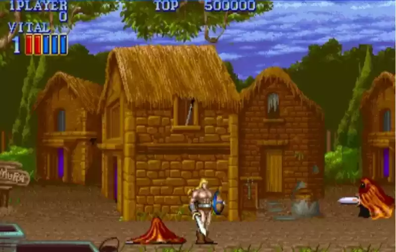 街机魔法剑 英雄的幻想(美版)