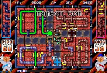 街机游戏 水管工 梦幻之笛 街机中国集合版