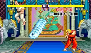 街霸2降龙版_街机游戏街霸2降龙版[一键出招]