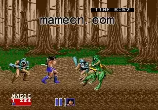 街机游戏 战斧2