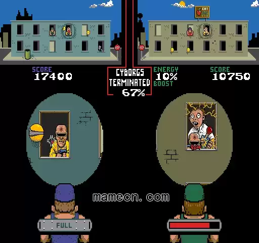 街机游戏 Blasted