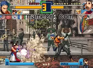 街机游戏 拳皇2001 set2