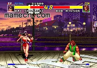 街机游戏 Real Bout 饿狼传说