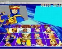 街机模拟器游戏超能战警对街头霸王不死机版