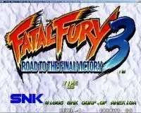 街机模拟器游戏饿狼传说3远古征战硬盘版