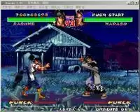 街机游戏霸王忍法帖中文绿色版rom