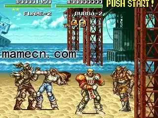 街机游戏 玉面威龙 暴力刑警