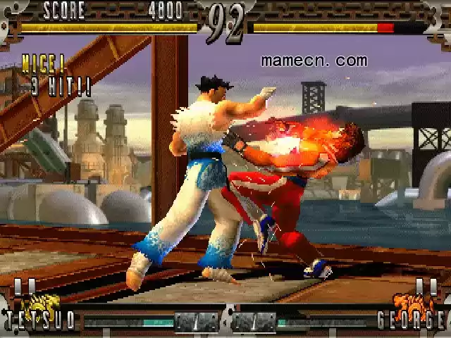 街机游戏 格斗领域 3D格斗