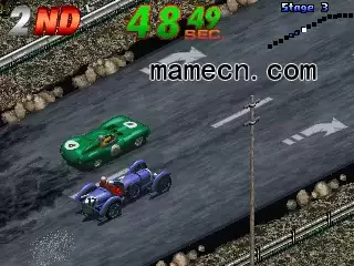 街机游戏 赛车2美版 Mille Miglia 2