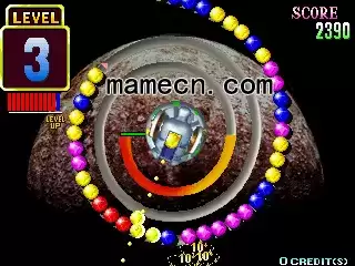 街机游戏 环绕球