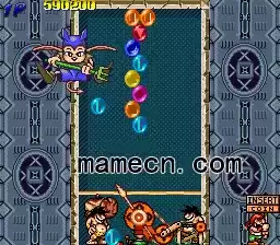 街机游戏 泡泡野人版