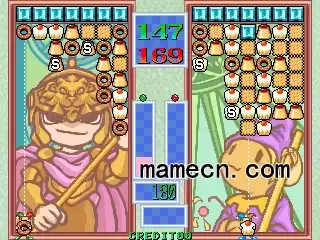 街机游戏 魔法下落气泡