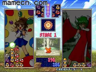 街机游戏 Puyo Puyo Sun