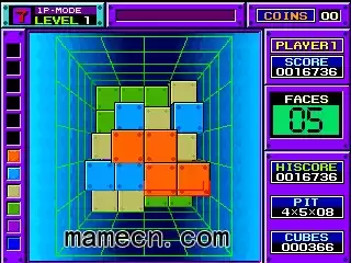 街机游戏 3D俄罗斯方块