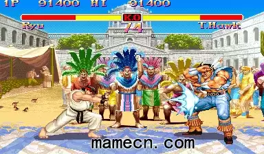 街机游戏 超级街霸2 超级街头霸王2 新挑战者