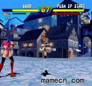 街机游戏 街头霸王EX增强版PLUS