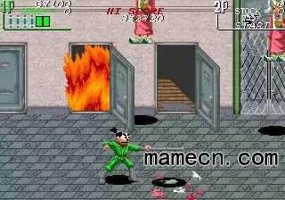 街机游戏 忍者小子 忍者布娃娃迷你版 少年忍者