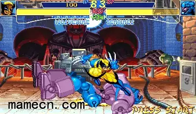 街机游戏 X战警 磁场原子人