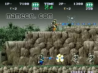 街机游戏 Gunforce 战火惊魂