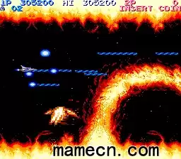 街机游戏 沙罗曼蛇 生命力量 日版