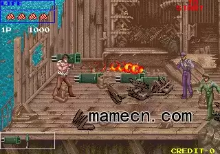 街机游戏 森林保护神 盗猎者美版