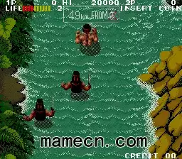 街机游戏 怒3 Ikari3