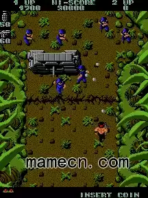 街机游戏 怒 Ikari Warriors