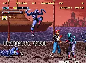 街机游戏 外星游龙 变异种族