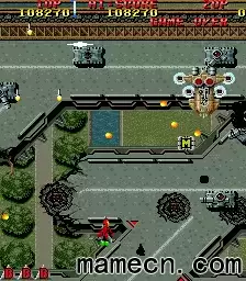 街机游戏 雷电 韩文版